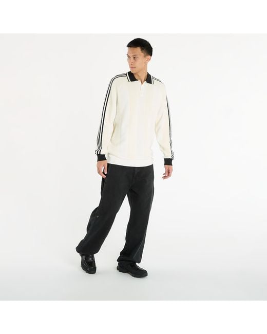 Adidas Originals White Jersey Adidas Premium Knitted Jersey Cream/ Preloved for men