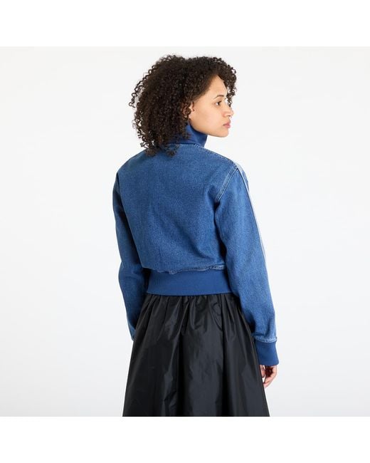Veste adidas adicolor denim track top blue/ indigo denim l Adidas Originals