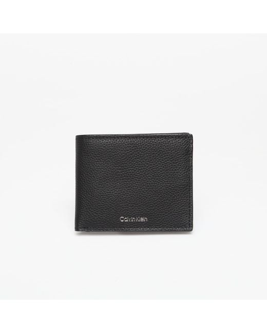 Foil Emboss Ew Bill Wallet di Calvin Klein in Black