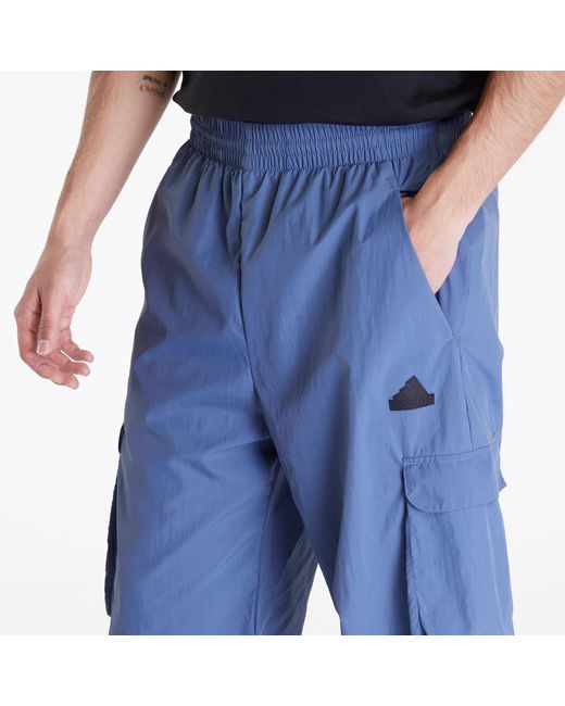Adidas Originals Blue Adidas City Escape Q2 Cargo Pant for men
