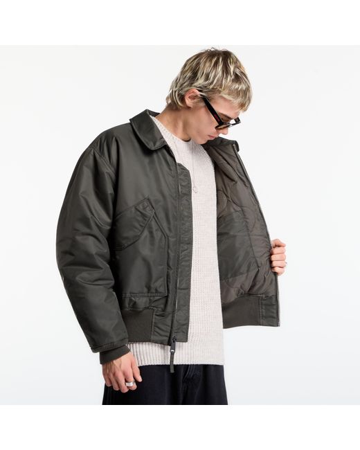 Alpha Industries Black Jacket Cwu-45 Heritage for men