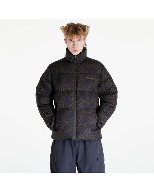 Carhartt Jacke springfield jacket unisex paisley print, plant/ black xs