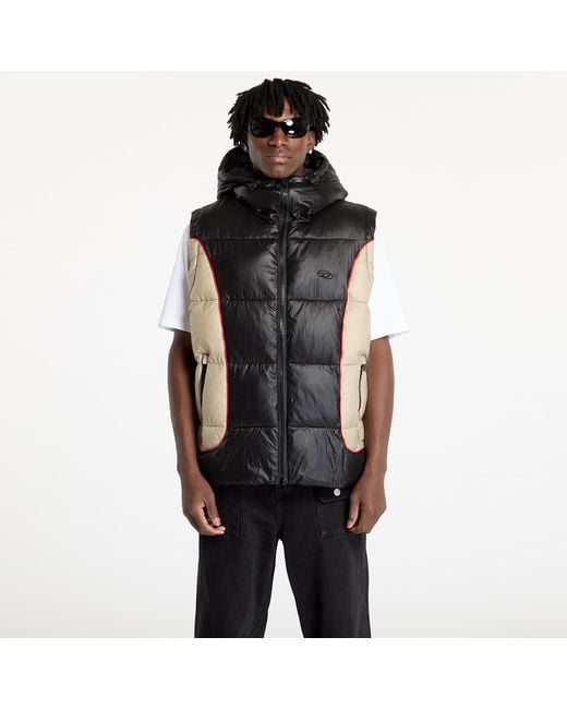 DIESEL Black Vest W-Ostend-Sl Vest for men