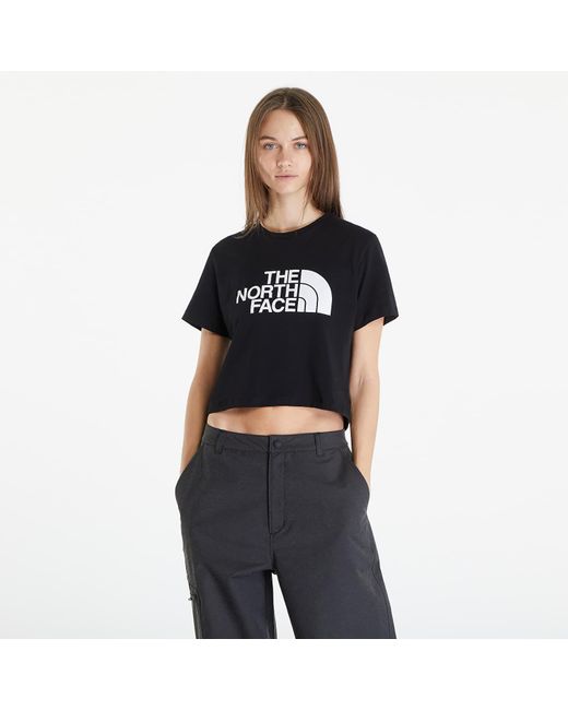 The North Face Black S/s Cropped Easy Tee