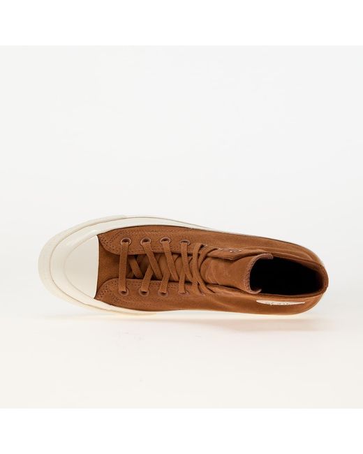 Sneakers Chuck 70 Colorful Suede Warm Tan/ Egret di Converse in Brown