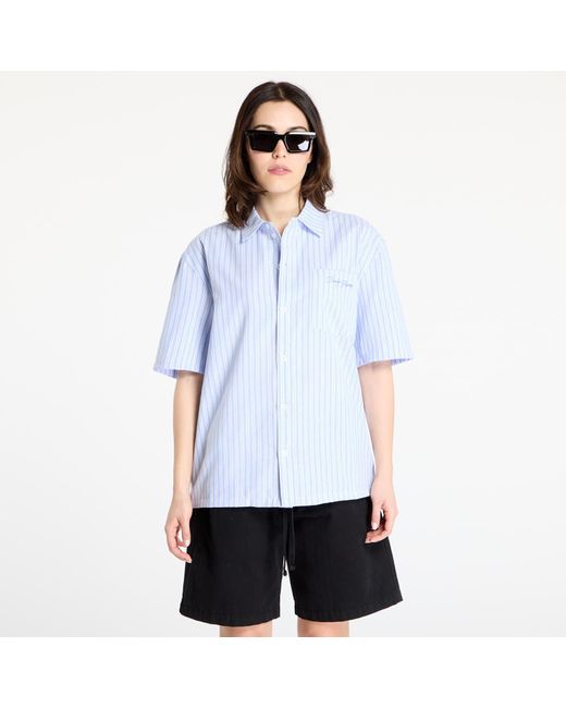 Daily Paper Blue Hemd Short Sleeve Shirt