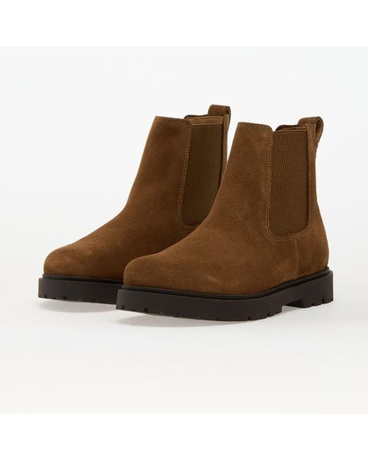 Sneakers Highwood Slip On Suede Leather Eur di Birkenstock in Brown