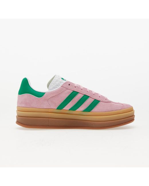 adidas Originals Adidas Gazelle Bold W True Green Ftw White in Blue Lyst