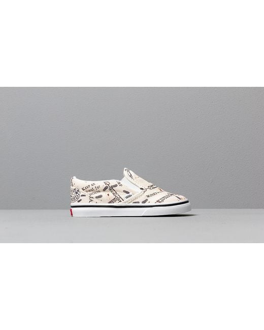 Vans x harry potter slip on store marauder's map