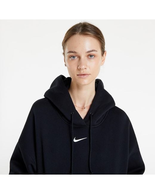 Sweatshirt sportswear phoenix fleece over-oversized pullover hoodie black/ sail s Nike en coloris Blue