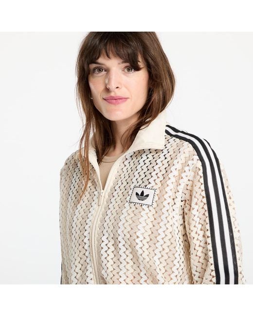 Sweatshirt summer glow firebird track top unisex l Adidas Originals en coloris White