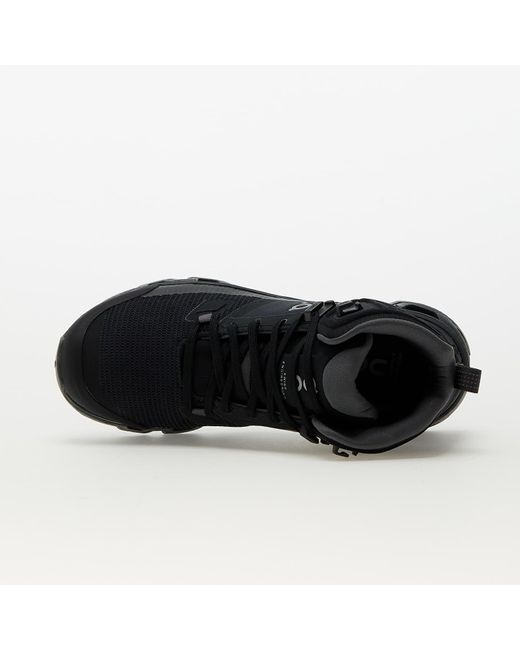 On Shoes W cloudrock waterproof black/ eclipse