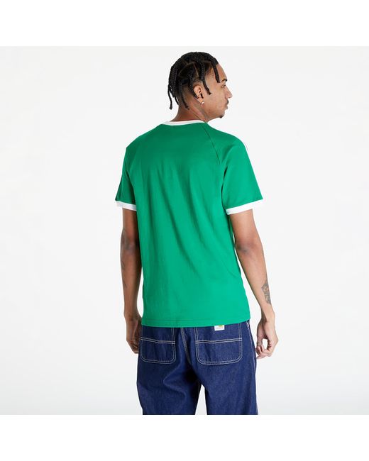 Adidas Originals Green Adidas Adicolor Classics 3-Stripes Tee for men