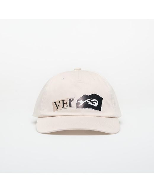 Y-3 Natural Mütze Graphic Dad Cap