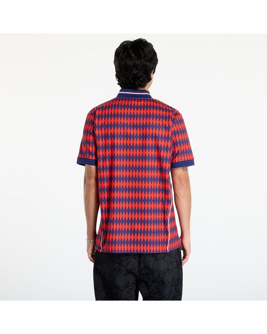 Adidas Originals T-Shirt Adidas Fc Bayern Munich Lfstlr Jersey/ Dark in het Red voor heren