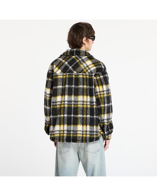 Represent Jas Textured Overshirt in het Green voor heren