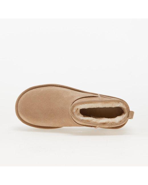 Ugg Natural Sneakers W Classic Ultra Mini Platform