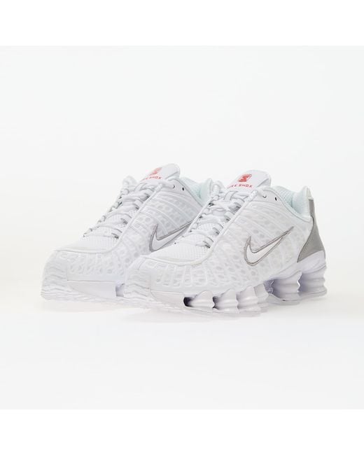 Sneakers Shox Tl/ -Metallic-Max di Nike in White da Uomo