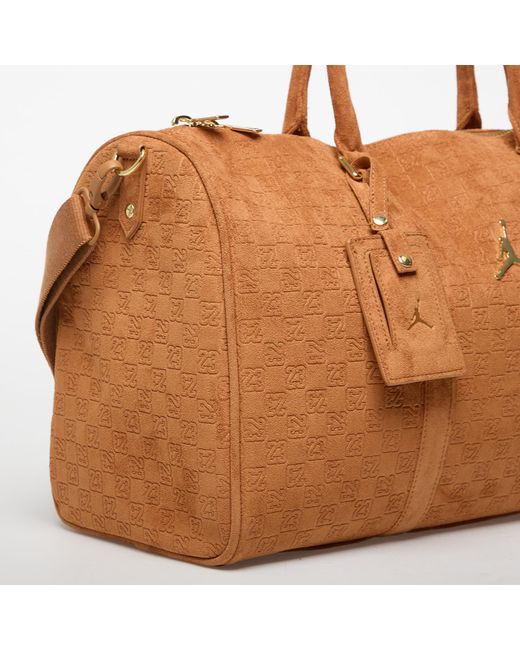Jam Suede Monogram Duffle di Nike in Brown