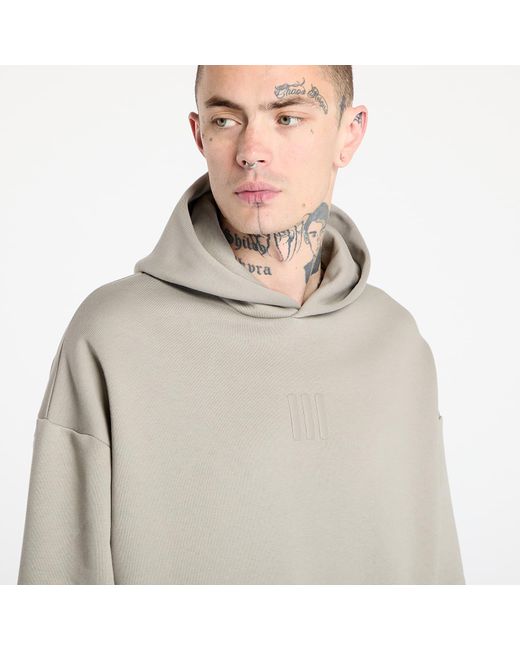 Adidas Originals Gray Sweatshirt Adidas X Fear Of God Athletics Fleece Hoodie for men