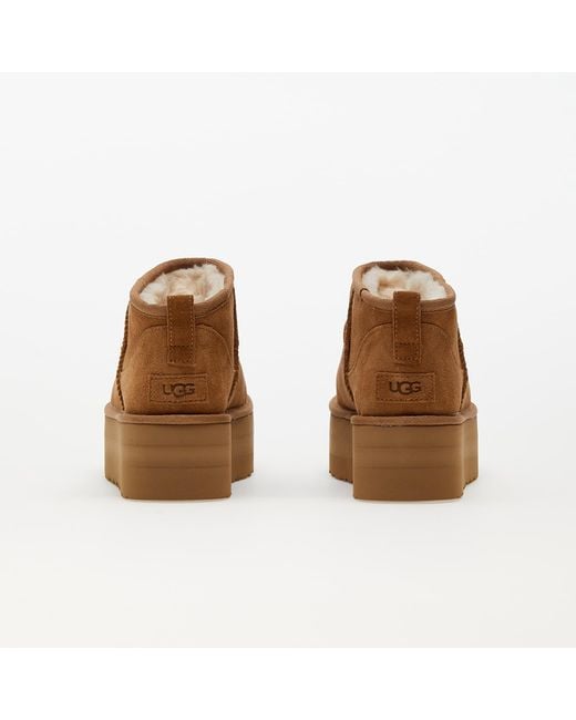 Ugg Brown Sneakers W Classic Ultra Mini Platform Eur