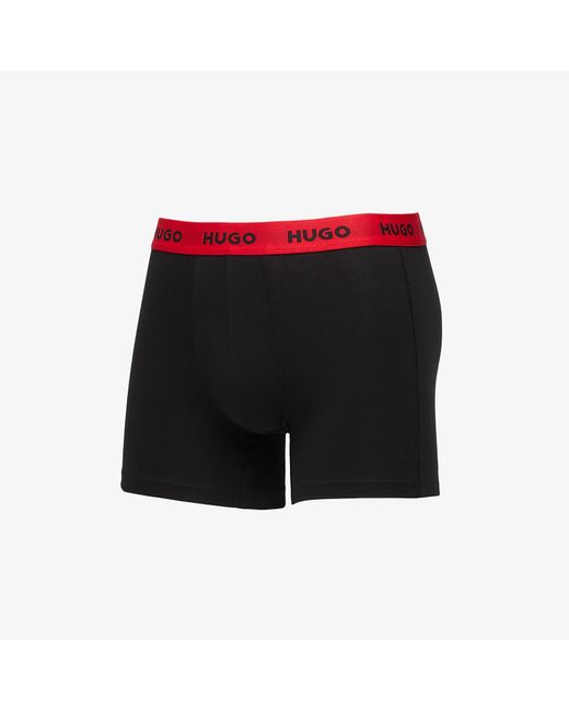 Boss Boxer Brief Design 3-Pack in het Red voor heren