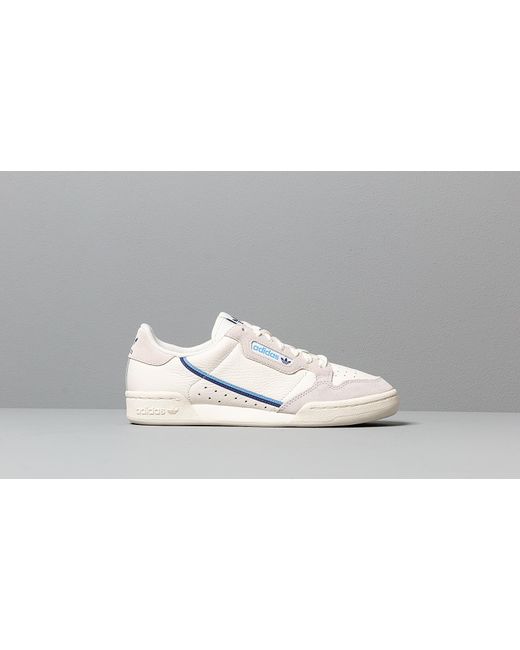 adidas Leather Adidas Continental 80 W Off White/ Cloud White/ Raw White |  Lyst
