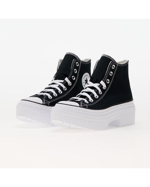 Converse Sneakers Chuck Taylor All Star Lugged Heel Platform Egret Eur in het Zwart Lyst NL