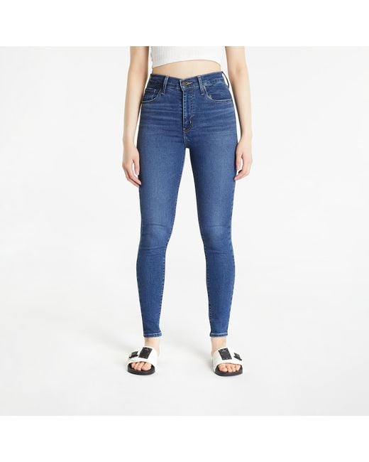 Levi's Blue Hosen mile high super skinny jeans w27/l32