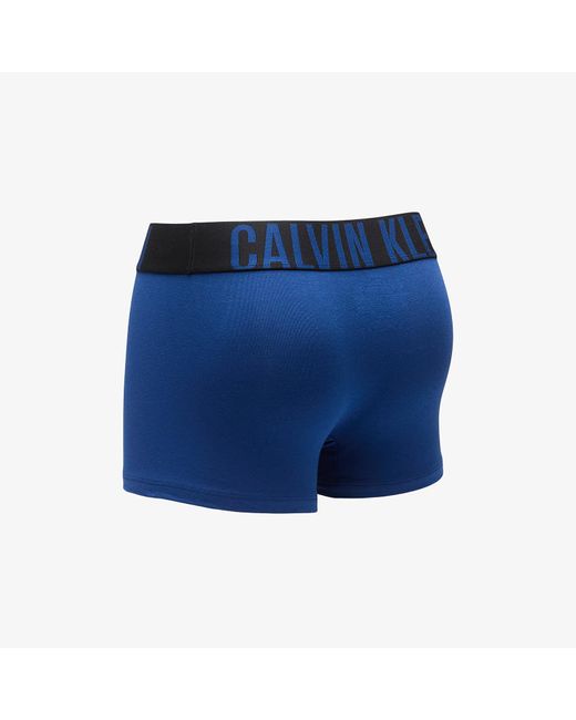 Calvin Klein Blue Intense Power Cotton Stretch Trunk 3-pack for men