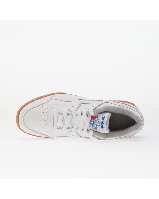 Reebok White Sneakers Workout Plus Ftwr/ Vector/ Vector