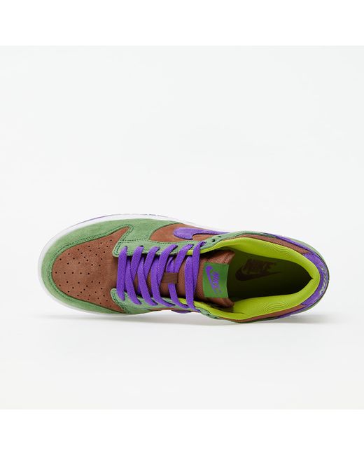 Dunk low sp veneer/ deep purple-autumn green di Nike da Uomo