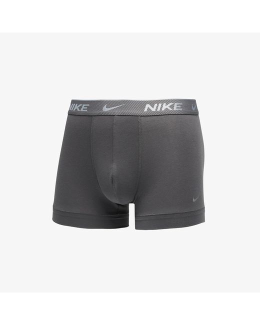 Nike Dri-Fit Trunk 3-Pack in het Gray voor heren