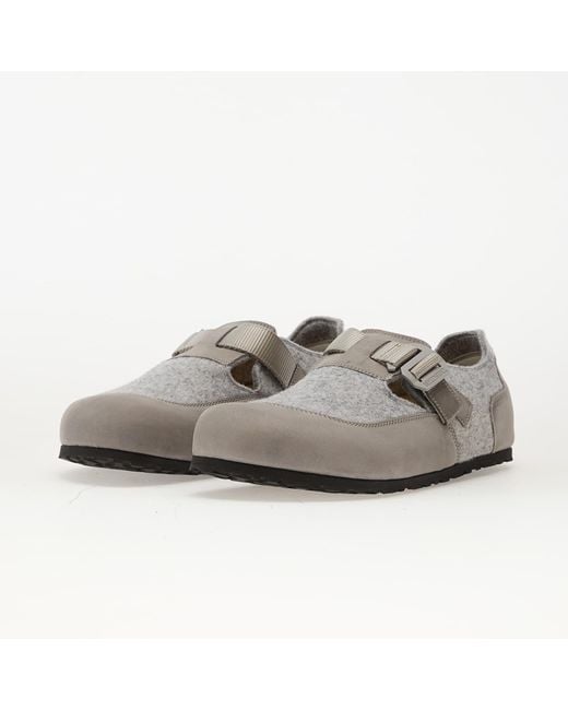 Birkenstock Gray Sneakers London Nova Felt Leather/ Textile/ Felt Eur for men