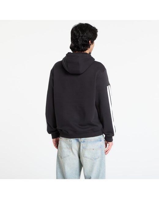 Adidas Originals Sweatshirt Adidas House Of Tiro Fleece Hoodie in het Black voor heren