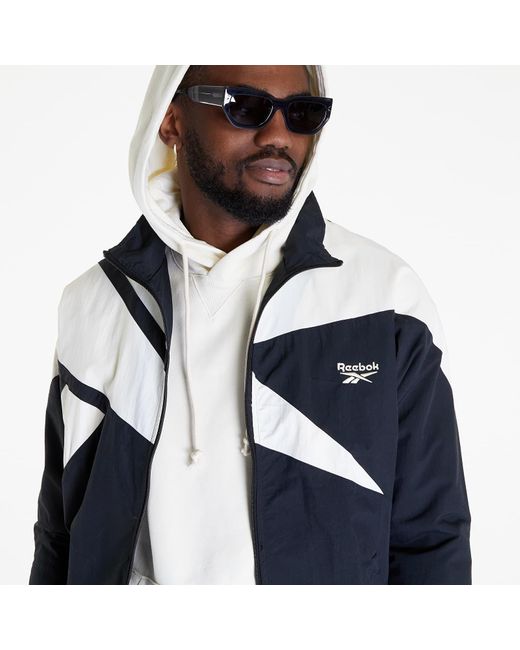 Reebok Classics Vector Track Jacket Night Black/ Night Black in Blue