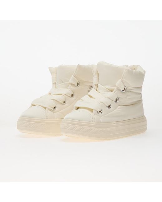 Baskets chuck taylor all star elements boot egret/ egret/ black eur 41 Converse en coloris Natural