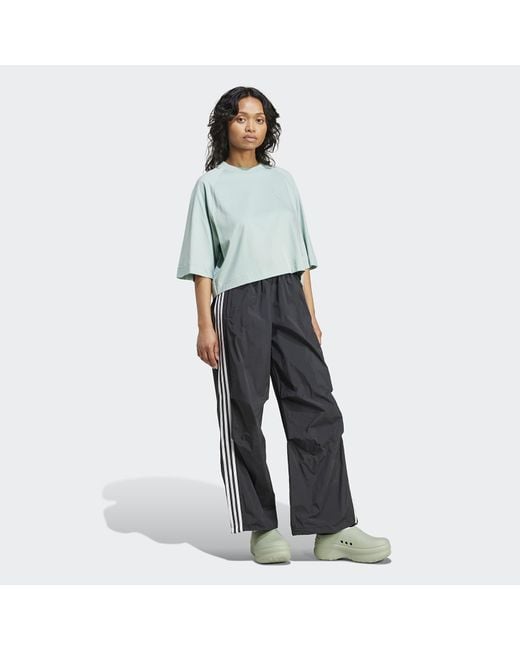 【adidas】3-STRIPES WOVEN PARACHUTE トラック パンツ Adidas Original 3-Stripes Woven Parachute Pants