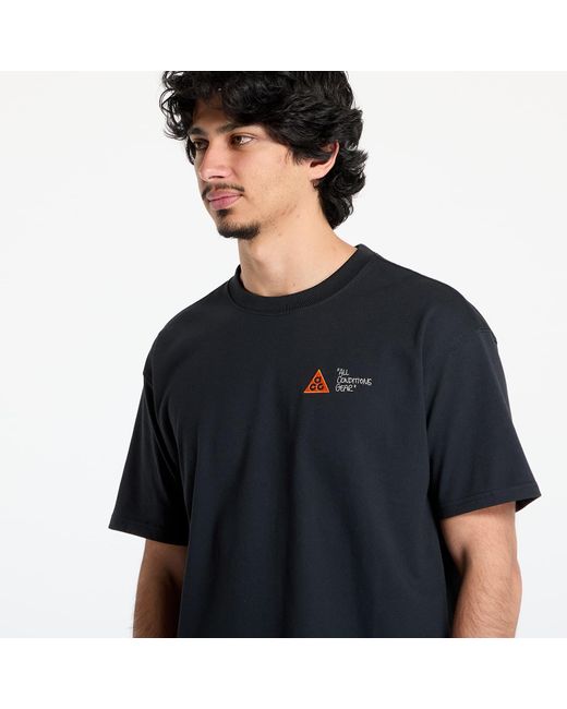 Nike T-Shirt Acg Dri-Fit T-Shirt in Black für Herren