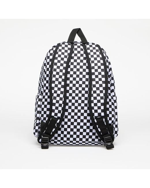 Zaino Old Skool Check Backpack di Vans in Black