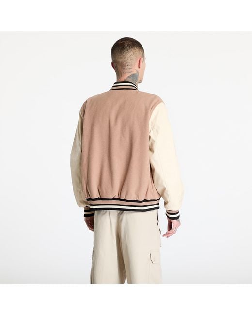 KTZ Pink Bomber Brooklyn Nets Nba Lifestyle Varsity Jacket