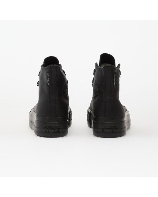 Sneakers Chuck Taylor All Star Lift Platform Leather Hi di Converse in Black