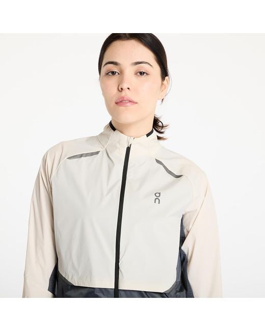 On Shoes White Jacket Weather Jacket/ Eclipse