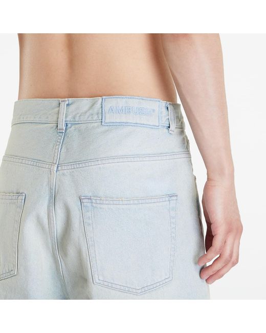 Rawedge regular denim shorts Ambush pour homme en coloris Blue