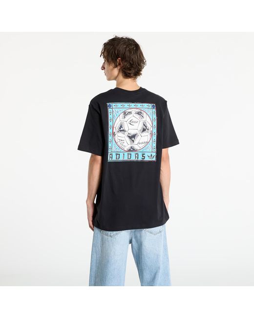 Adidas Originals Black T-Shirt Adidas Graphic T-Shirt for men