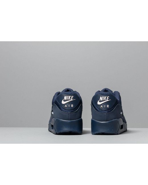 Nike Air Max 90 Essential Midnight Navy/ White in Blue for Men | Lyst