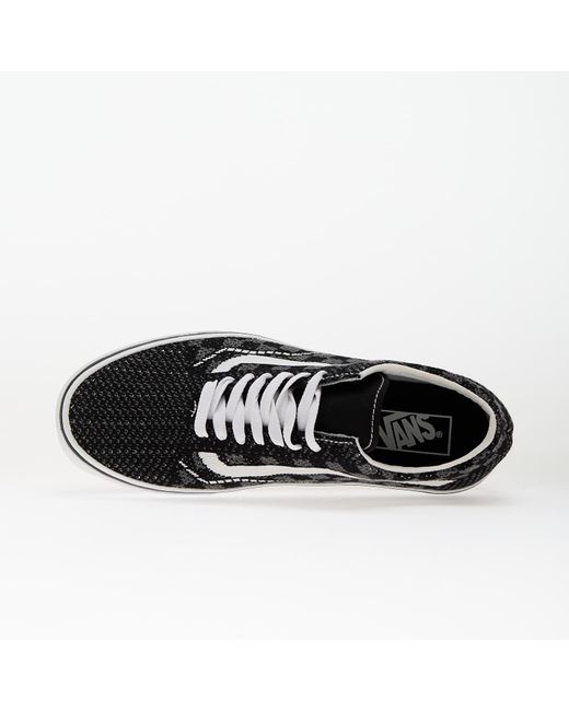 Vans Black Sneakers Old Skool Ek Checkerboard/ Pewter Eur