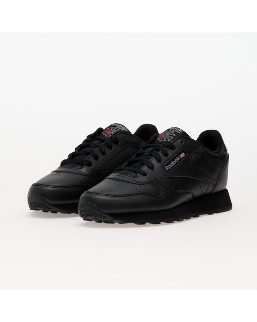 Black reebok classics junior hotsell