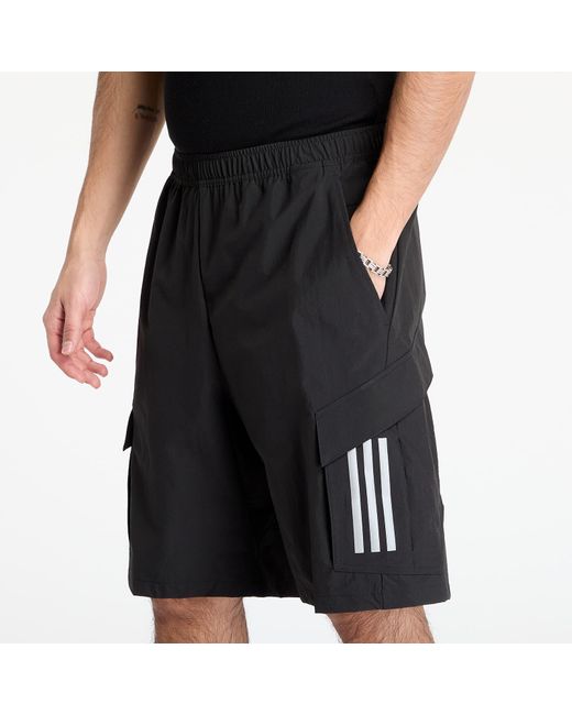 Adidas Originals Shorts Adidas X Mercedes Amg Petronas Formula One Team Mechanics Short/ Reflective in Black für Herren