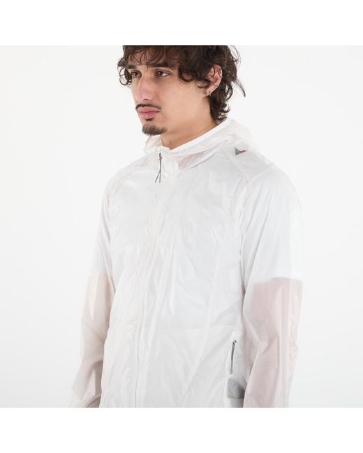 Roa White Jacket Hue Packable Wind Jacket